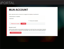 Tablet Screenshot of iportal.concertgebouw.nl
